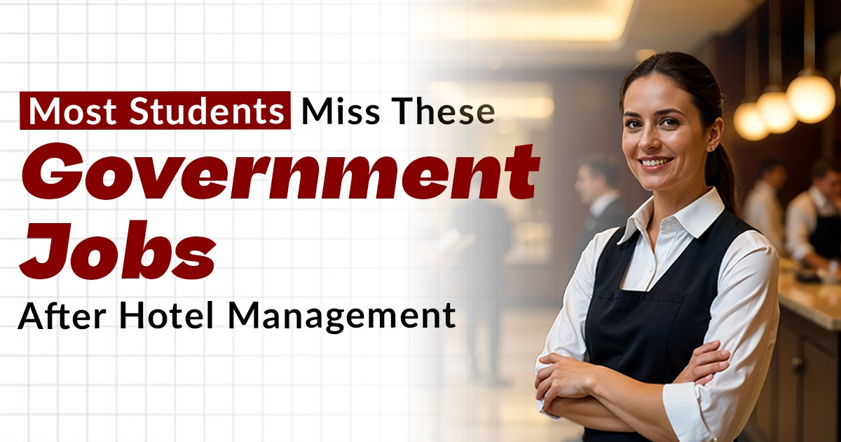 government jobs after hotel management